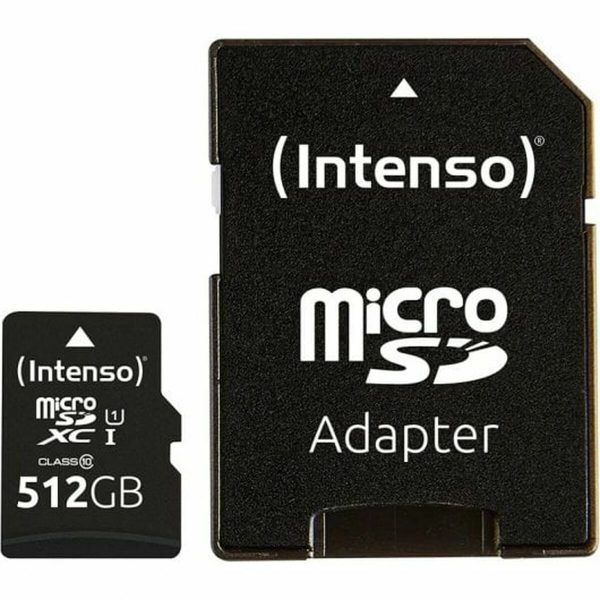 Cartão de Memória Micro SD com Adaptador INTENSO 3423493 512