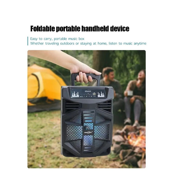 Coluna Bluetooth 8 Polegadas com Microfone