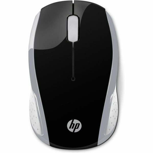 Rato HP 200 Preto Prateado 1000 dpi